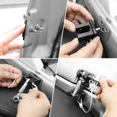 sukemichi installed on Jeep Wrangler front demonstrating sturdy hold