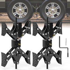 Sulythw front view of X-shaped stabilizer showing sturdy frame and fit