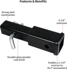 Sulythw mounted on vehicle illustrating improved bumper clearance and convenience