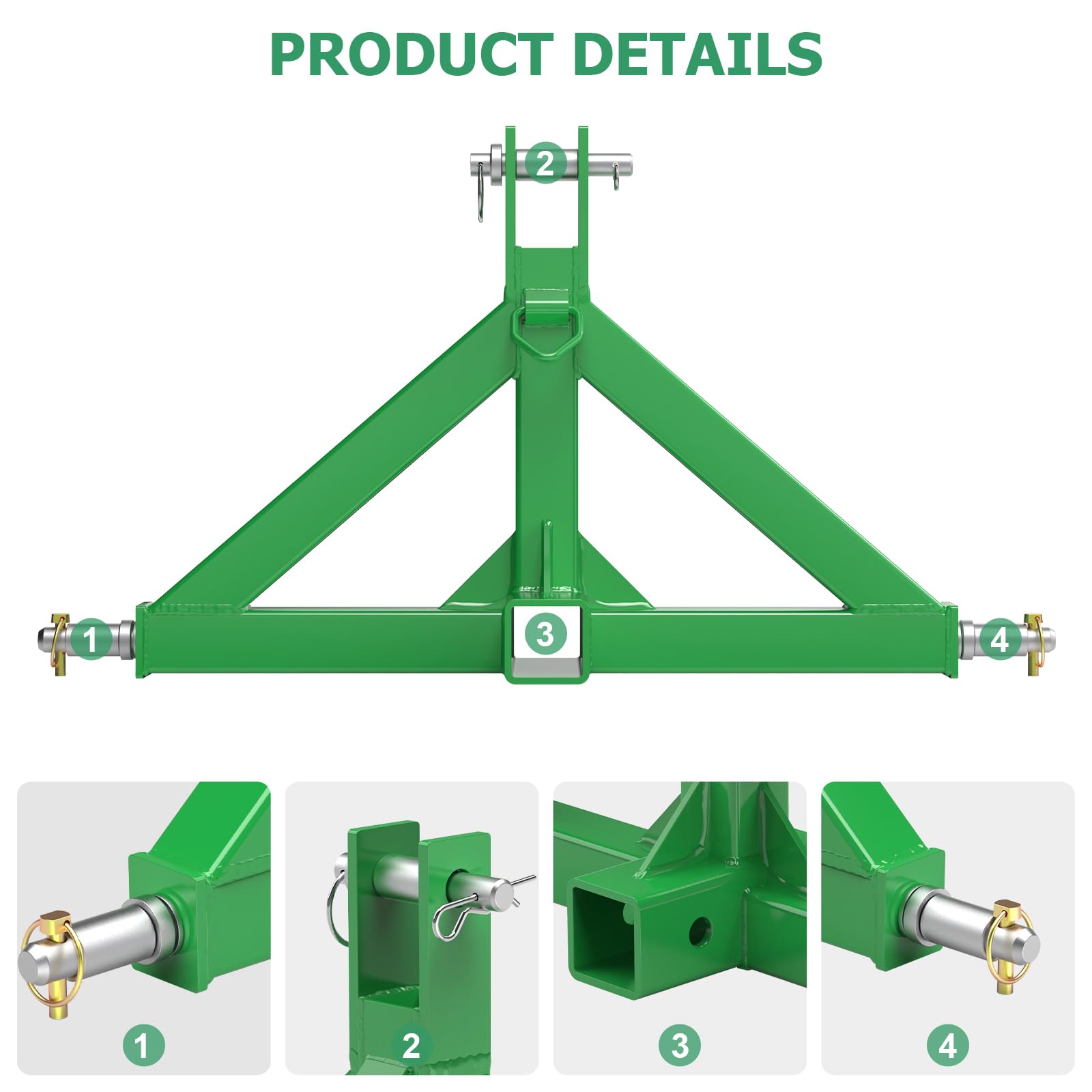 Sulythw packaging and included pins showing ready-to-install convenience benefit