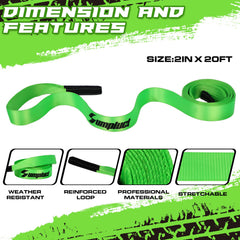 sumpluct close-up of reinforced black eye loop illustrating abrasion protection
