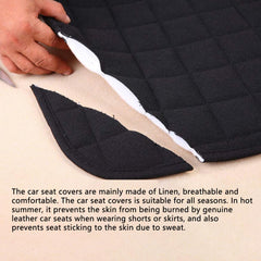 Suninbox silicone non-slip backing preventing seat cover movement