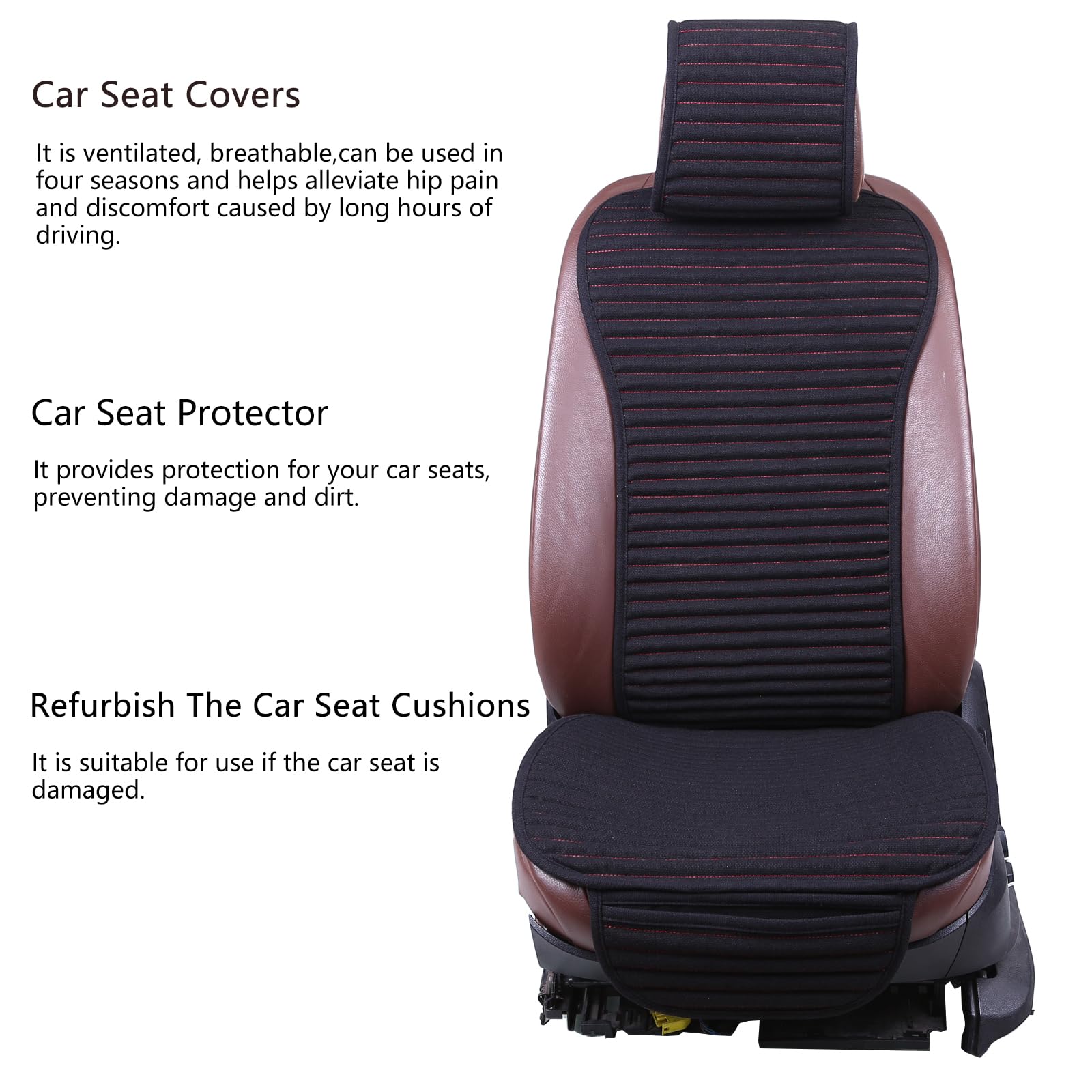 Suninbox size comparison with headrest illustrating broad model fit