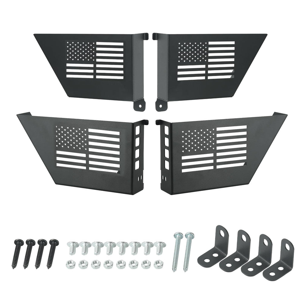 SUNPIE installed pockets in Jeep interior showing tidy organization benefit