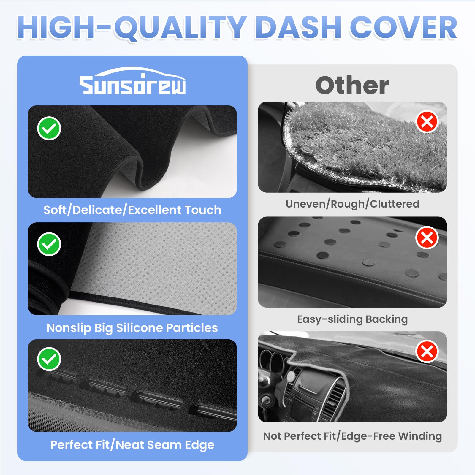 Sunsdrew side profile showing low-profile fit and unobtrusive appearance benefit