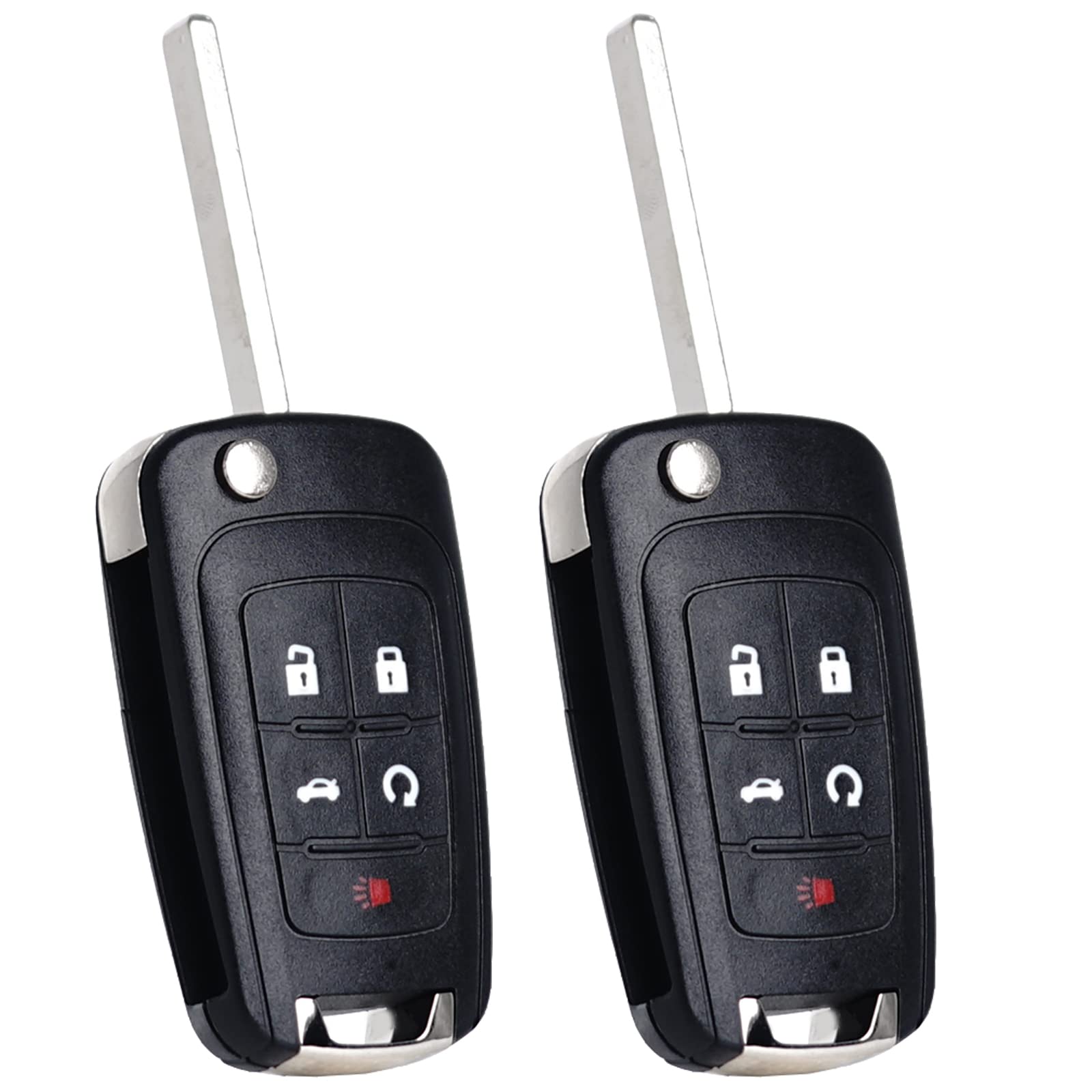 SUPALAND key fob positioned near Chevy door lock illustrating compatibility and easy remote access