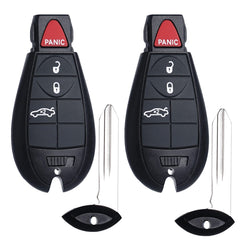 SUPALAND front view of both key fobs showing design and easy identification benefit