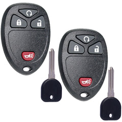 SUPALAND front view of replacement key fob showing buttons and fit, reliable replacement