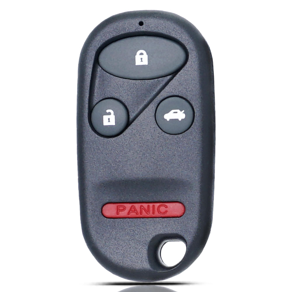 SUPALAND front view of 4-button key fob showing OEM-style design and easy replacement
