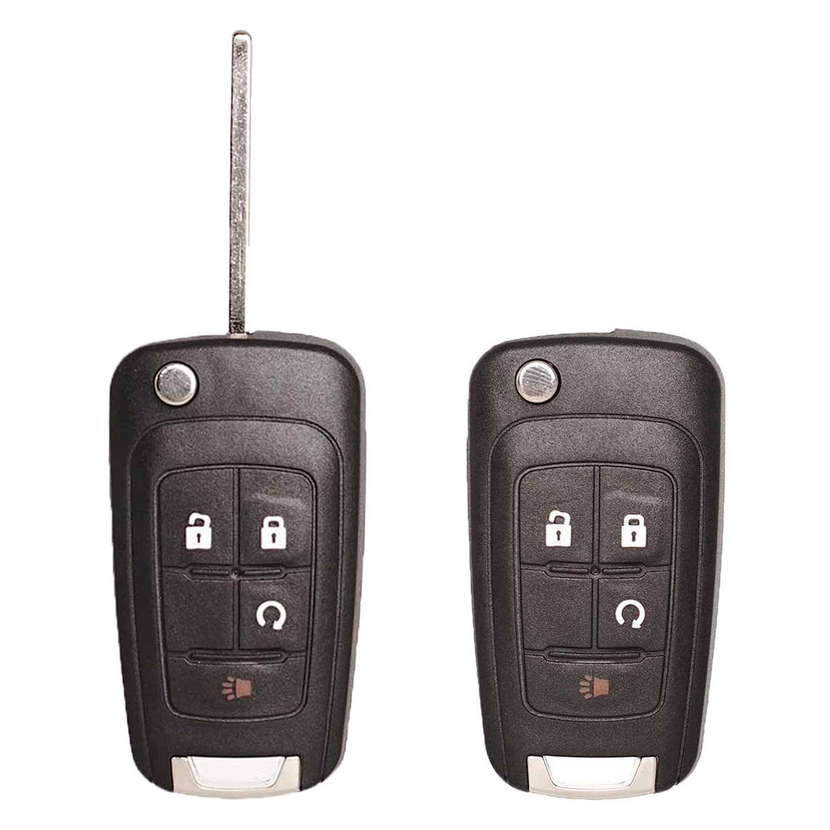 SUPALAND front view remote fob showing buttons and shape for easy replacement