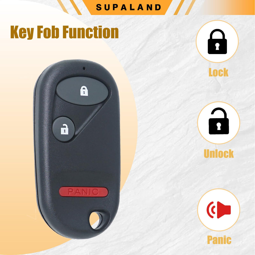 SUPALAND fob in vehicle dashboard demonstrates remote convenience for drivers