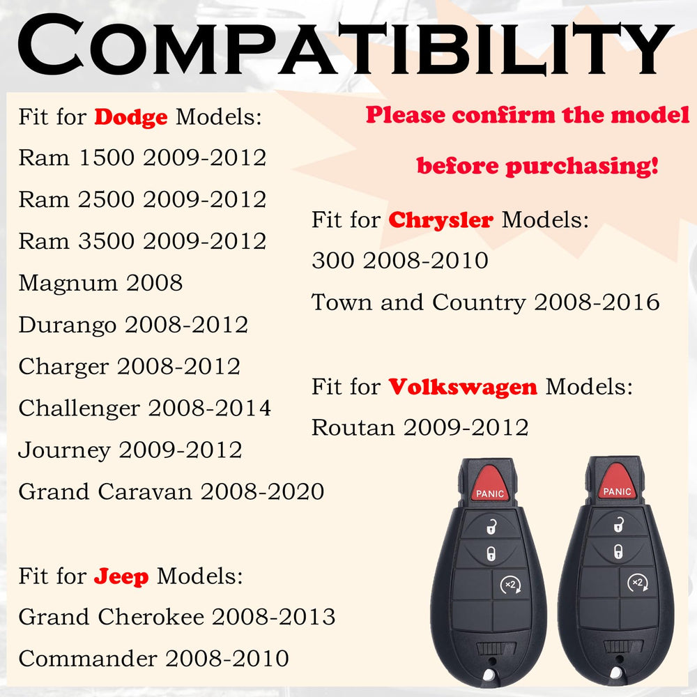 SUPALAND back label close-up showing FCC ID and part compatibility details