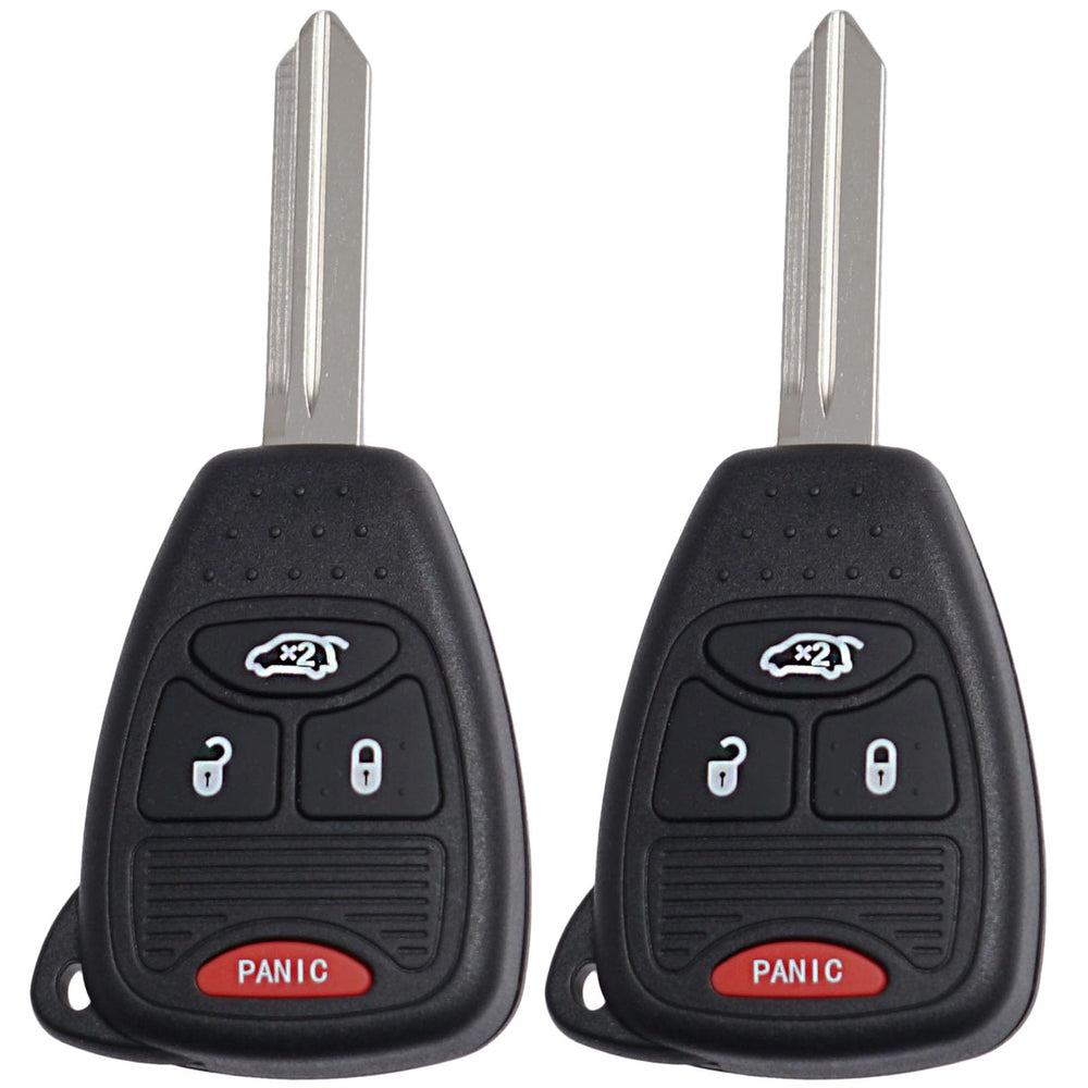 SUPALAND front view of key fob showing buttons and housing, reliable replacement