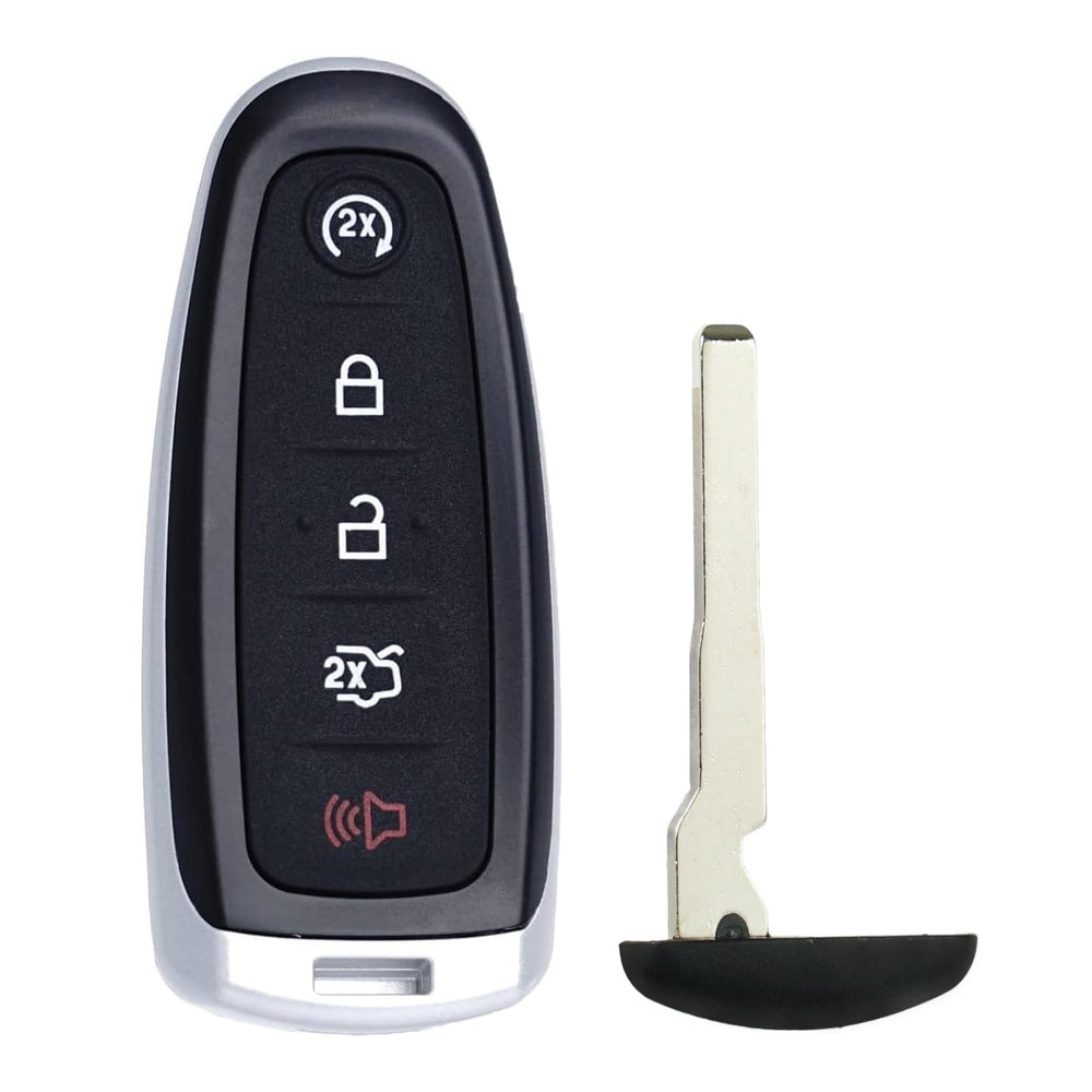 SUPALAND front view of replacement key fob showing button layout and quick identification benefit