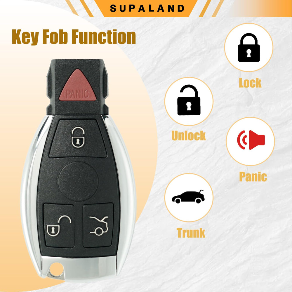 SUPALAND key fob on keyring demonstrating durable attachment and daily use
