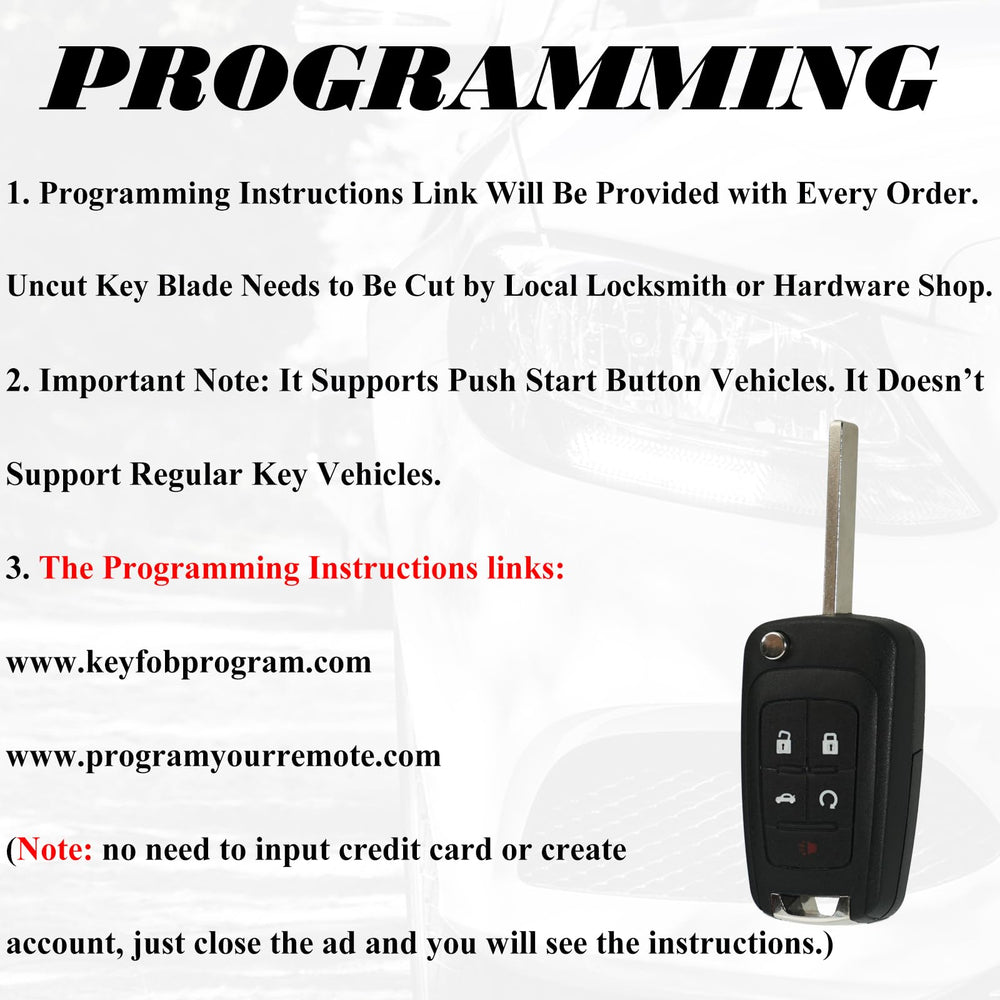 SUPALAND programming instructions sheet included for quick vehicle setup benefit