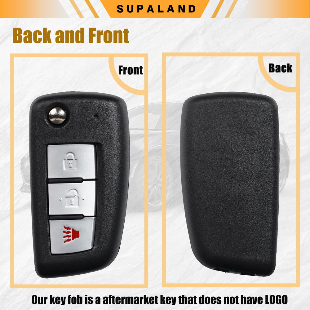 SUPALAND key fob near car door demonstrating easy remote entry convenience