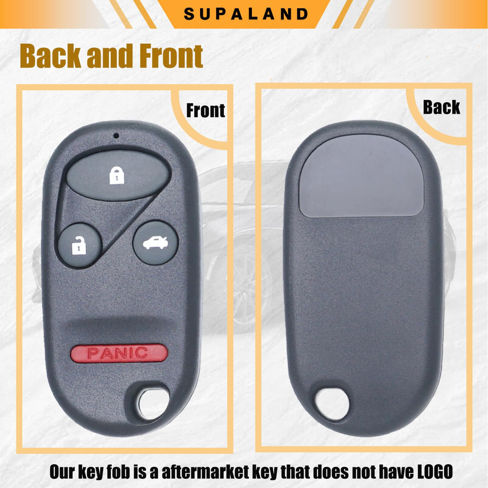 SUPALAND remote being used near a Honda CR-V illustrating restored keyless entry