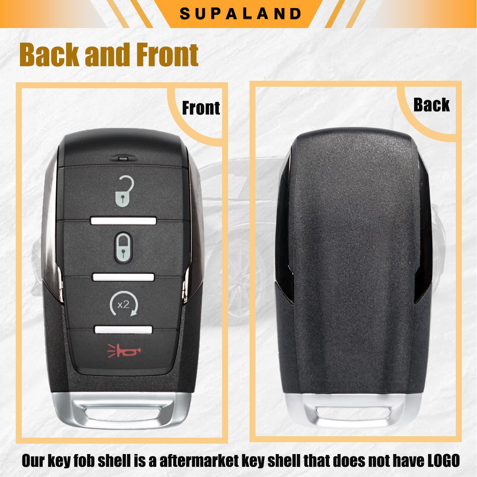 SUPALAND shell next to coin showing compact size and easy pocket carry benefit