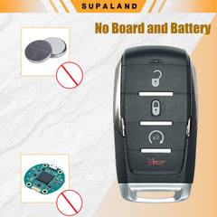 SUPALAND side profile of blank shell showing durable mixed-material construction