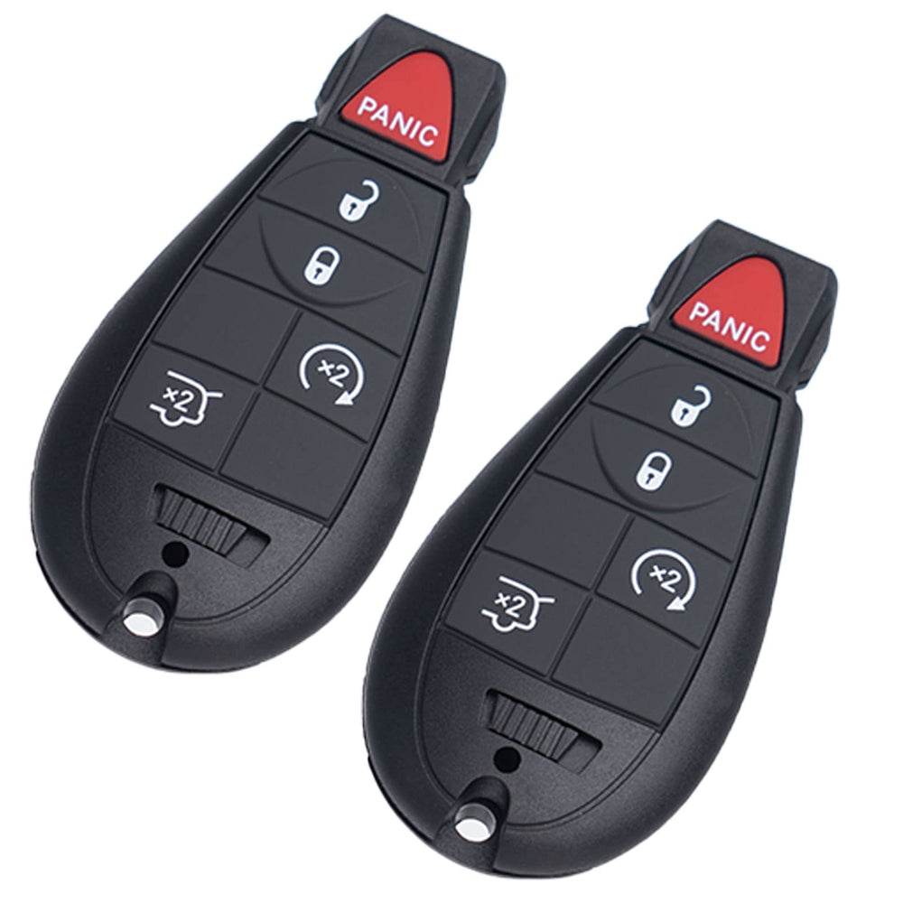 SUPALAND fob beside credit card illustrating compact size advantage