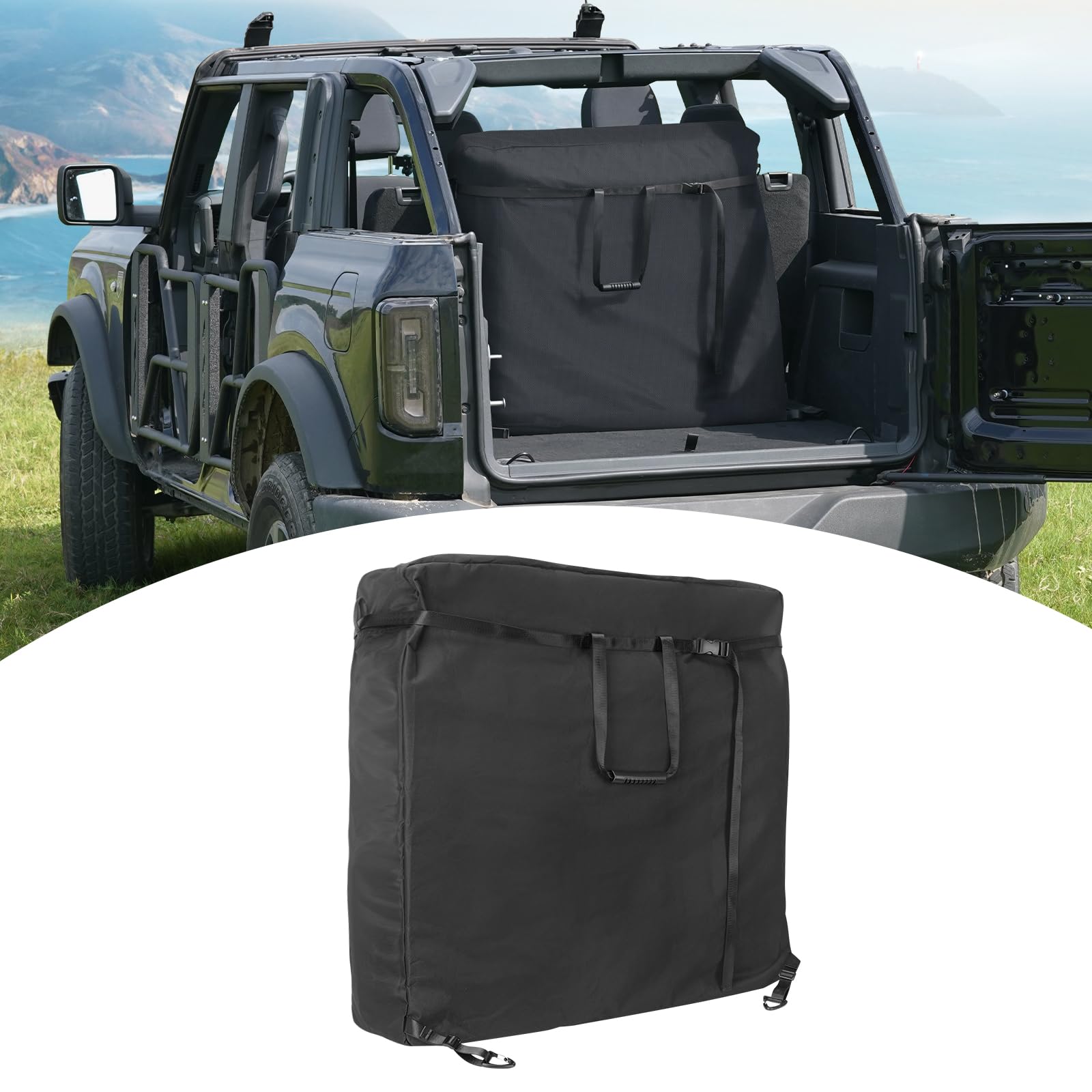 SUPAREE front view of storage bag showing full protection and easy carry