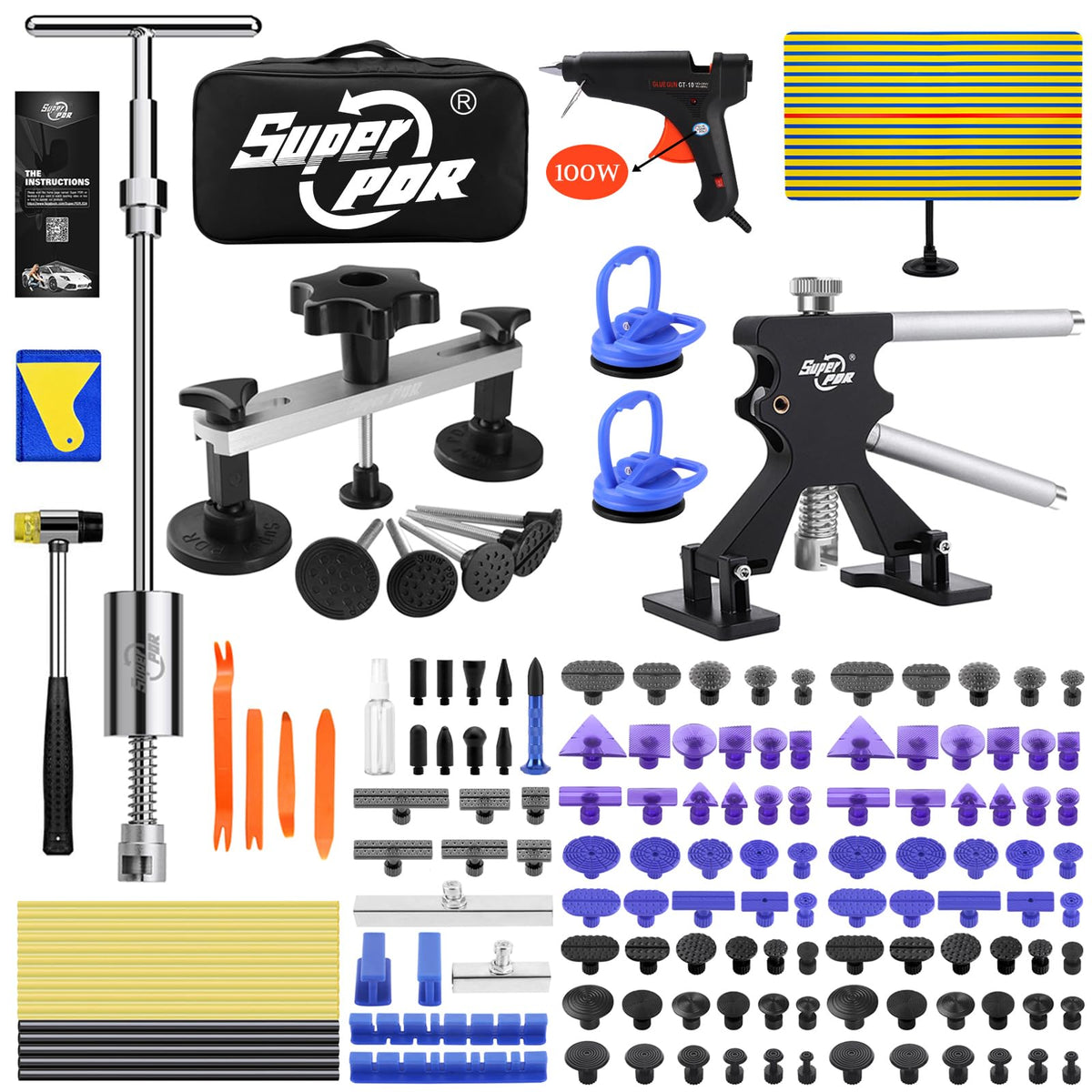 Super PDR front packaging showing full kit and benefits