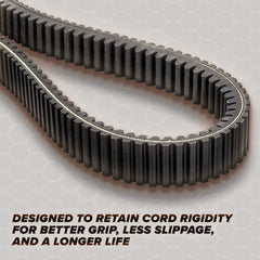 SuperATV close-up of aramid cord weave highlighting durability and reduced fray