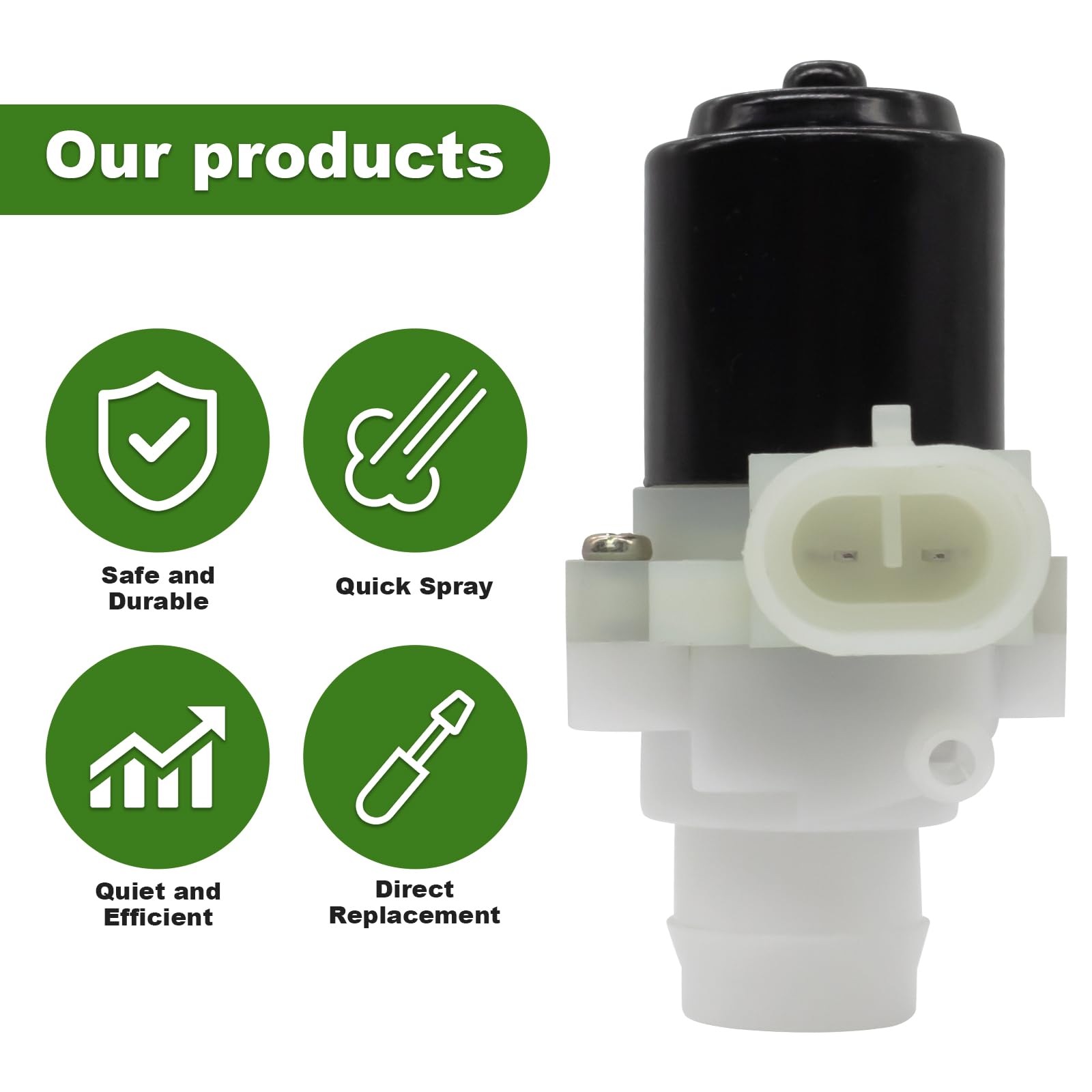SuperDi pump housing texture and finish emphasizing durable construction
