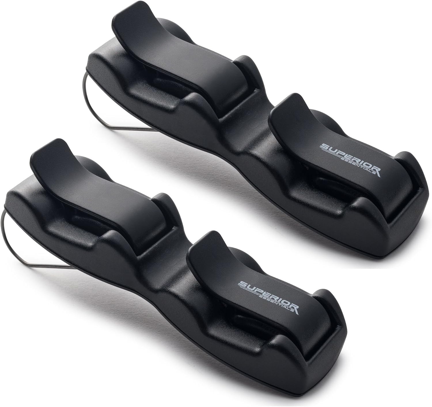 SUPERIOR ESSENTIALS front view visor clip showing compact design and easy access