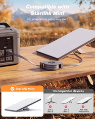 SUPERONE retracted cable stored compactly showing tangle-free convenience