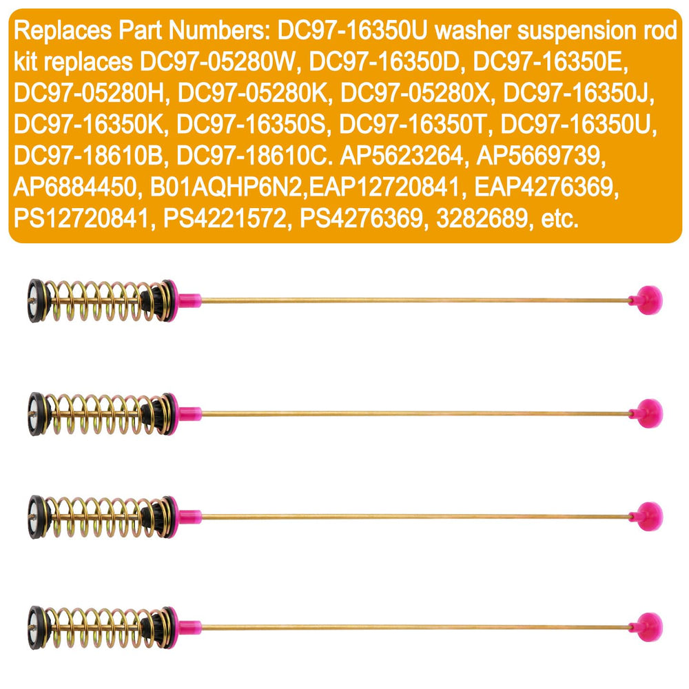 SupHomie detailed view of rod end fittings and mounting points for easy match