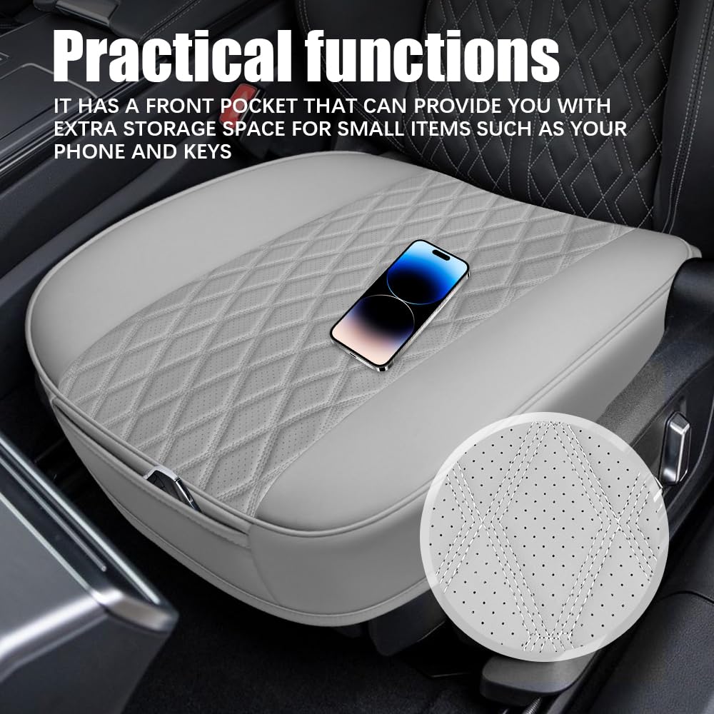 Surosha installed on car front seat demonstrating secure fit