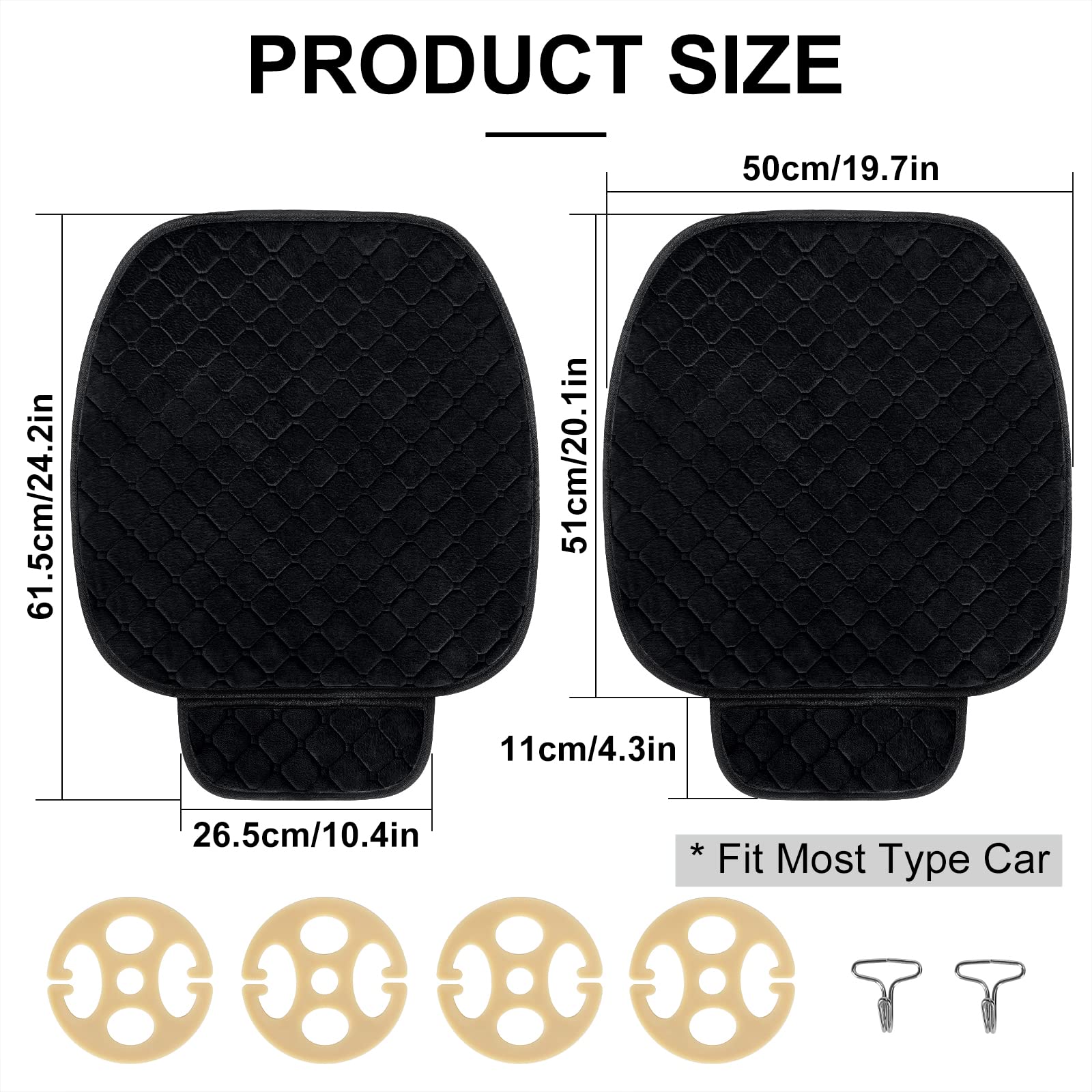 surpassme plush fabric close-up for softer seat comfort