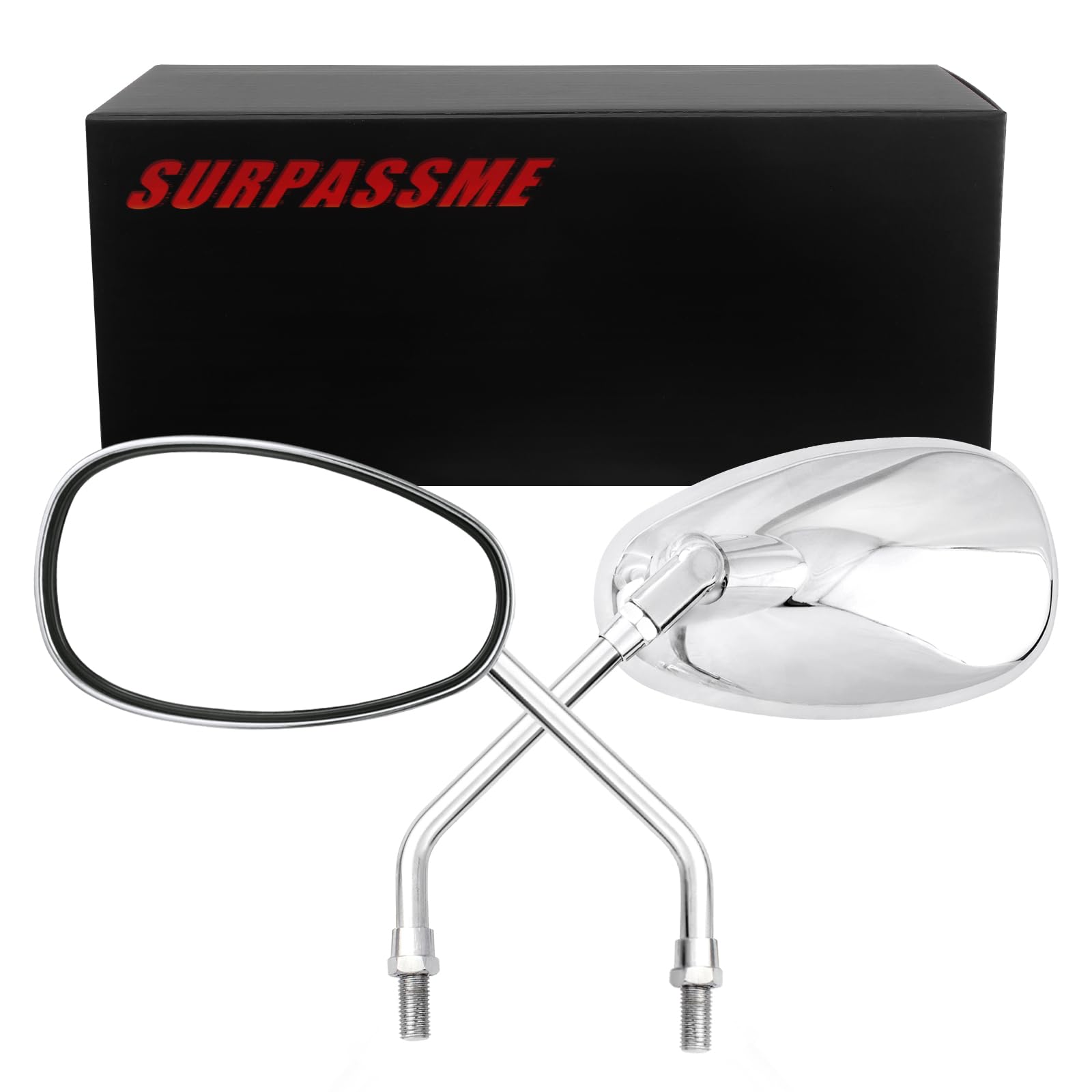 surpassme installed on sportbike in street scene demonstrating aesthetic upgrade benefit