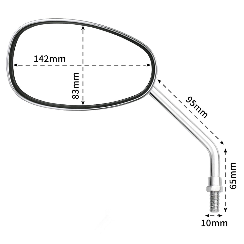 surpassme mirror next to hand to show compact scale and easy handling benefit