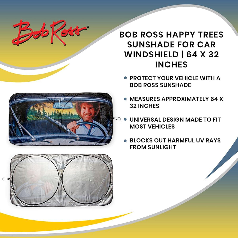 Surreal Entertainment Bob Ross parked lifestyle scene adding personality and sun protection