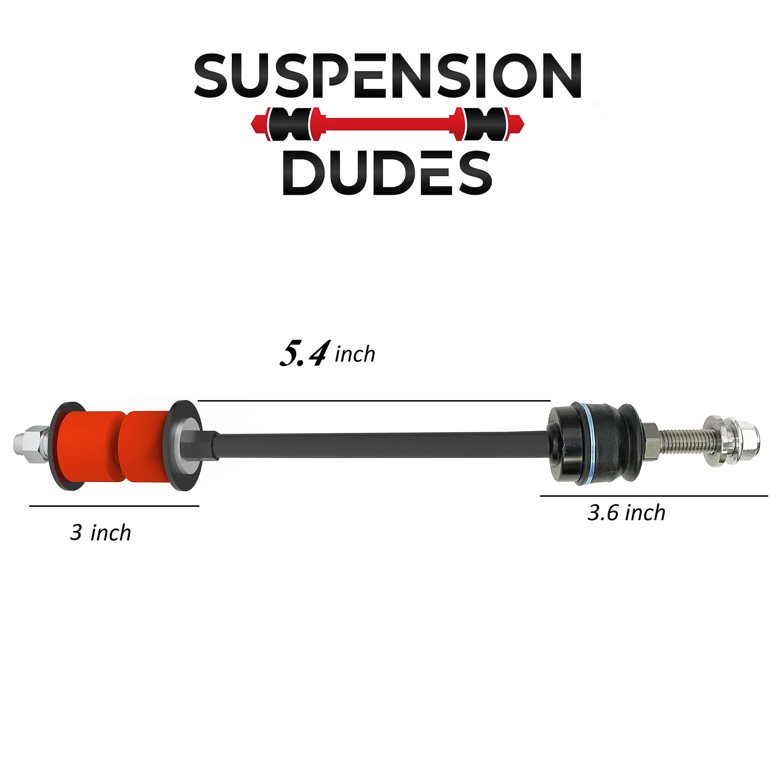 suspension dudes two link lengths side by side for accurate length selection