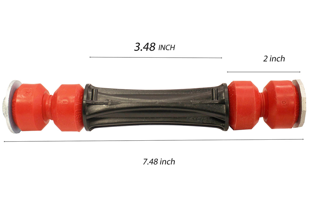 Suspension Dudes sway bar links mounted on vehicle showing direct-fit replacement
