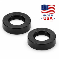 suspension dudes bushing beside ruler for scale showing correct size and easy verification benefit