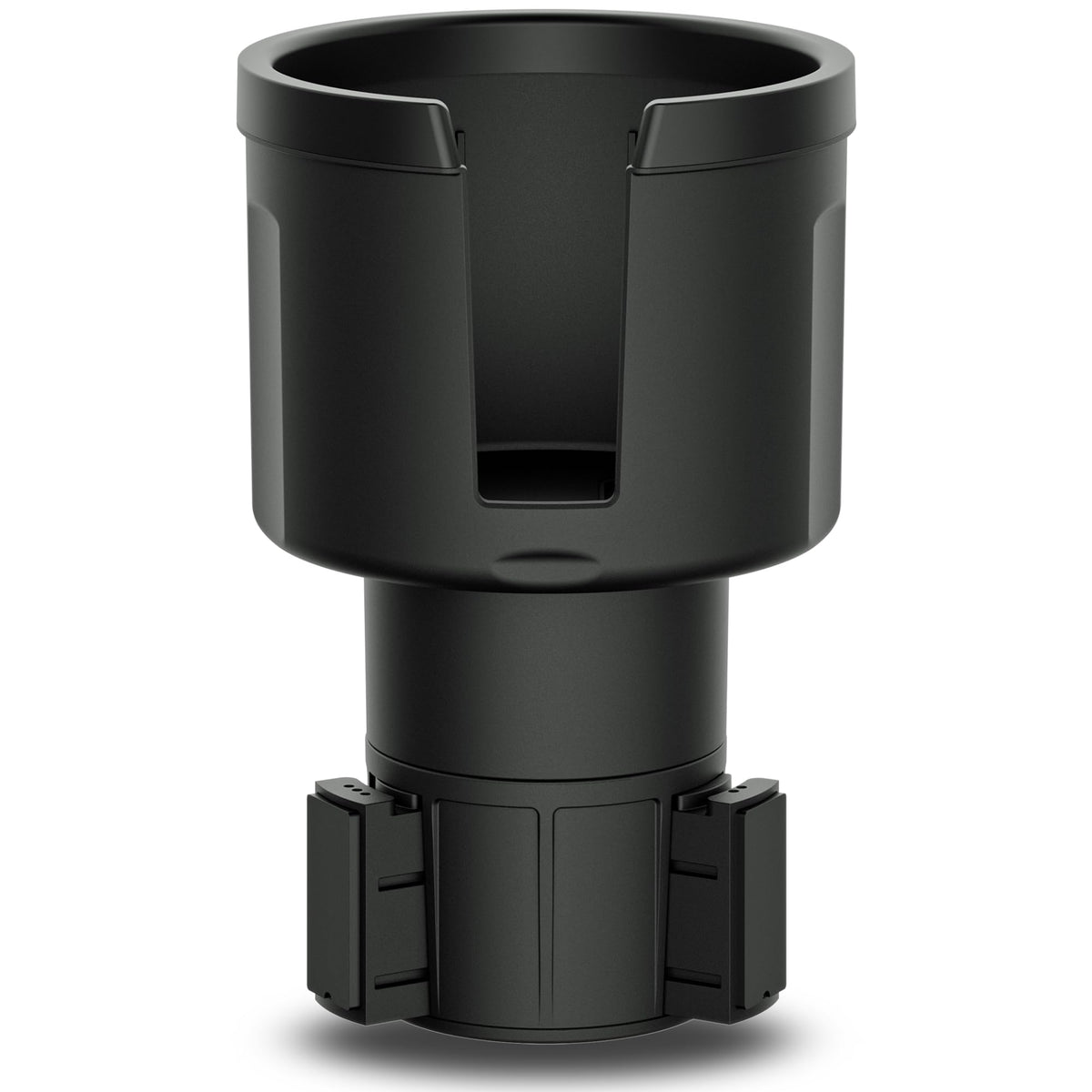 Swigzy front view holding Yeti tumbler for secure travel