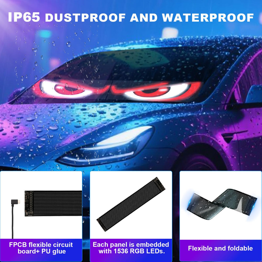 Swivelife side profile flexing panel demonstrating bendable installation