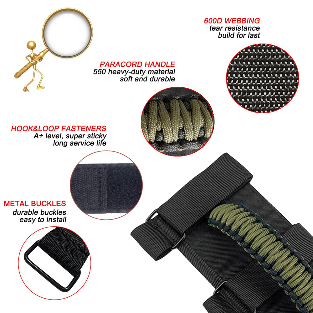 SWLOR detailed strap buckle image showing adjustable, reinforced fastening benefit