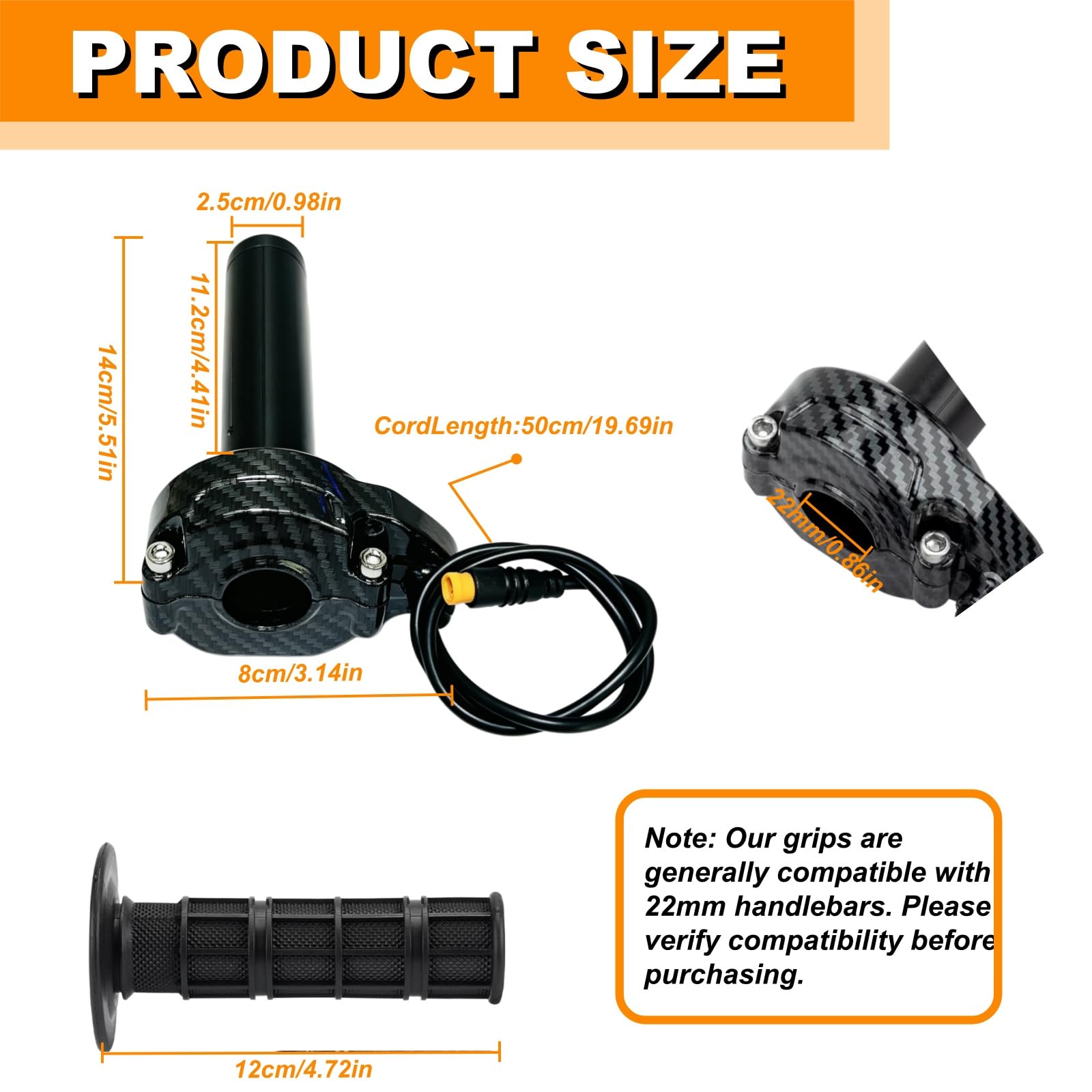 SWRXEarn throttle wiring and included female adapter cable for plug-and-play hookup