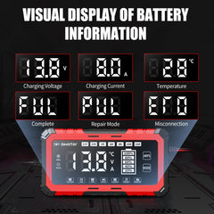 SWTsweter LCD displaying 200-second BOOSTER countdown to assist starting engines