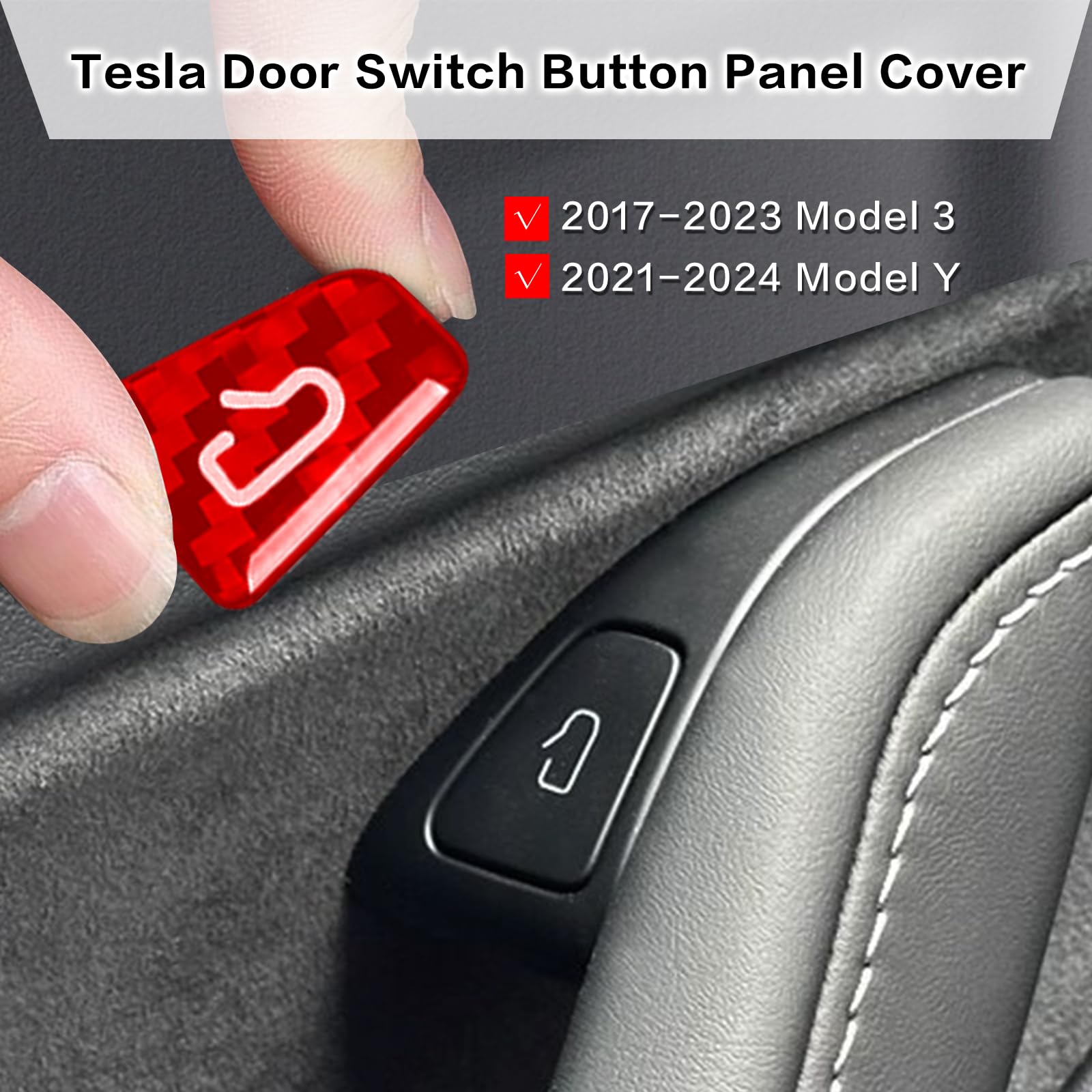 SXunacou installed on Tesla door demonstrating seamless compatibility