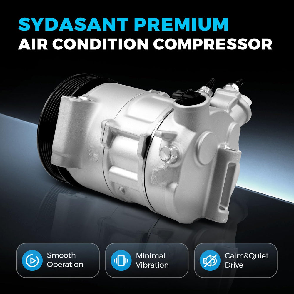 Sydasant label with OEM part numbers aiding accurate part identification