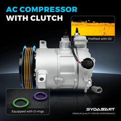 Sydasant pulley and clutch closeup highlighting correct 6-groove alignment benefit