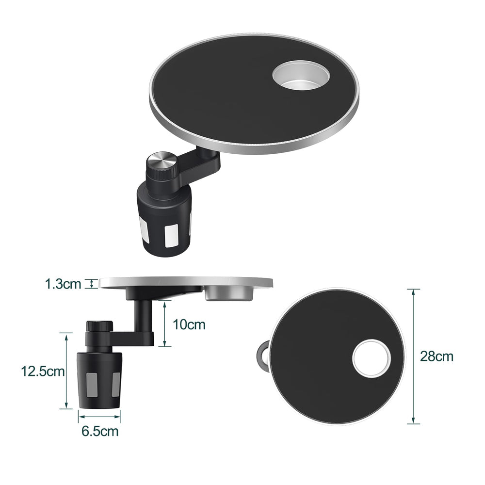 SYDSZ tray next to hand indicating compact size and portability benefit