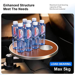 SYDSZ tray holding coffee and meal for convenient in-car dining benefit
